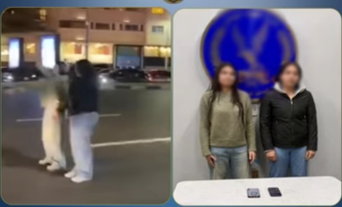 ضبط طالبتين لتعطيلهما حركة المرور وأداء حركات استعراضية بطريق الجيش في الإسكندرية